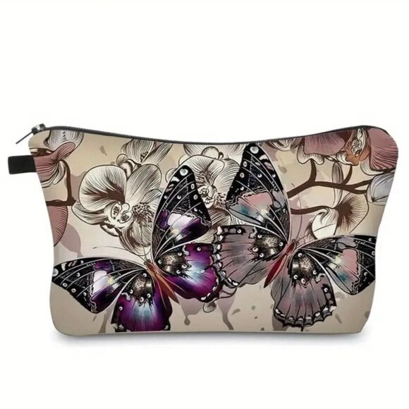 Butterfly Makeup Bag - Picture 5 of 5